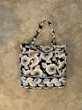 Vintage Vera Bradley Tote Bag - Retired Pattern - Camellia